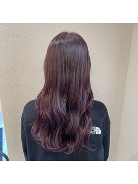 アヴァンス ジェイアール和歌山店(AVANCE.) ブリーチなし×ピンクブラウン