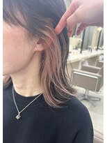 アヴァンス 箕面(AVANCE.)&nbsp;イヤリングカラー×ピンクベージュ