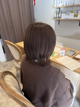 ムクヘア 御幸店(MUKU hair) milk brown color♪