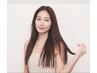 【くせ毛・うねり対策】ナチュラルストレート＋カット＋ケアトリートメント