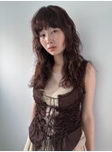 【晴音】くせ毛風ドライパーマ