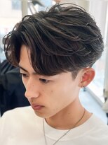 バース バイ ハピネス(BIRTH by happiness)&nbsp;奈良men's刈り上げフェザーパーマフェザーショート