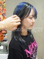 コレットヘアー ザモリオカ(Colette HAIR the MORIOKA)&nbsp;-kanna-♪ 暗髪×ポイントブルーカラー♪