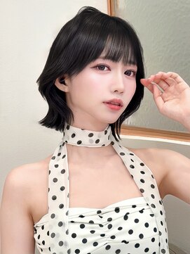 ロンドソレイユ 池袋(Lond soleil) くびれヘア/顔周り/韓国/ボブ/レイヤーカット/前髪/カラー/池袋