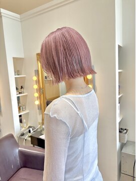 コワファースト させぼ五番街店(COIFF1RST) bob pink