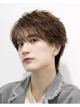 オーシャントーキョー ウエスト 心斎橋(OCEAN TOKYO WEST) ラウンドマッシュシースルーフェザーショートウルフ