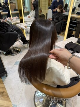 ロンドプランタン 恵比寿(Lond Printemps) 〇へーゼルグレージュ アッシュブランド チャコールグレー