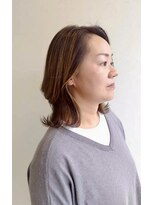 イタクラ 赤道店 (ITAKURA)&nbsp;ミセスヘア／くびれヘア／白髪ぼかしハイライト／ハイライト