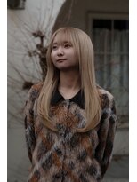 カルム(calme)&nbsp;【吉富】レイヤーカット×ブロンド