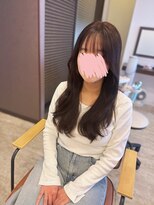 マーリャヘアー(mallia hair)&nbsp;レイヤースタイルレイヤーカットロングレイヤー小顔スタイル