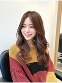 韓国風レイヤー/ハッシュカット/透明感カラー