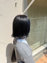 ラミール 学園店(lamiell)&nbsp;ボブレイヤー、ブルーブラック