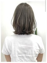 ニューライン 豪徳寺 山下(New-Line)&nbsp;簡単スタイリング！くびれロブ ミディアムヘア