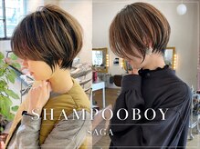 シャンプーボーイ 佐賀(SHAMPOO BOY)の雰囲気（大人ショート×白髪ぼかしが人気【佐賀駅/ショートヘア/白髪】）