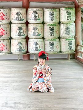 ヘアメイク バースデイ(Hair make Birth Day) 十三詣り/成人式/着物ヘア/七五三/七五三ヘア/振袖/　N様