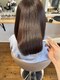 ハクア(HAKUA)の写真/【質感革命】カット+つるりんちょ髪質改善ストレート+TR広がる髪も、自然にまとまる艶ストレート