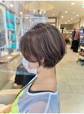 ハンサムショート〈脱白髪染め〉イルミナカラー