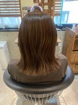 ヘアリゾート粋 トゥジュ 池袋東口店(tujuh)&nbsp;くびれミディ/ライトブラウン