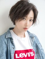 ヘアールーム ルシア 東区 松園店(hair room Lucia) ほつれ感×前下がり☆レトロニュアンスな70’s お洒落ショート