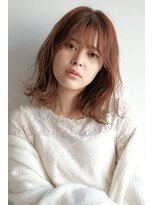 ヘアーアンドメイク シーク 八王子(HAIR&MAKE SeeK) セミディ ベージュカラー