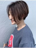 ハンサムショート/グラデーションカラー