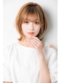 【Euphoria】大人かわいい☆前髪☆ひし形 ココアブラウン