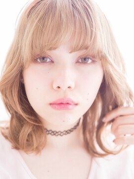 ヘアーズ ロッソ テラス(hair's ROSSO TERRACE) [鶴見]大人かわいいハイトーン無造作ふわミディ☆[30代40代50代]