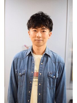 フォンクオアンド(foncuo&) ツーブロックショートパーマスタイル