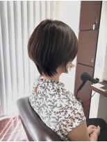 ホワイトストーン WHITE STONE 酸性ストレート　ショート　縮毛矯正　髪質改善　ダメージレス