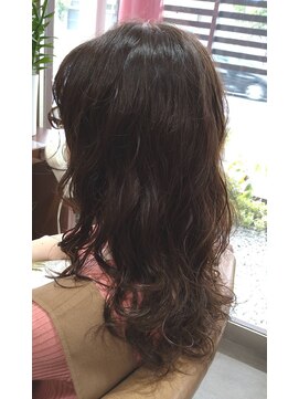 美容室 ブークル(BOUCLE) パーマ　ロング