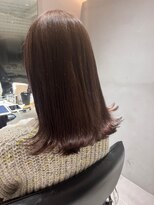 ラミ(L'ami)&nbsp;セミロング×ナチュラルブラウン