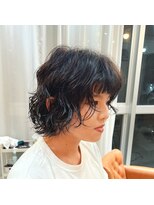 アクセヘアー 町田(acce hair)&nbsp;ショートボブウェーブパーマ
