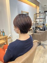 ジーニー(GeeNY)&nbsp;ショートボブスタイル（骨格矯正カット）