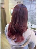 ヘアーリゾートガーデンバイトロント 船橋法典店(Hair Resort Garden by Toronto)&nbsp;グラデーションピンク【船橋、西船橋、市川大野、新船橋、塚田】