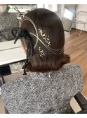 和装用ボブアレンジ
