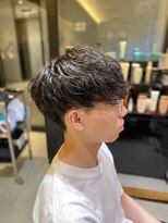 インアンドヤング(in&yang)&nbsp;グレージュ/刈り上げマッシュ/ツイストスパイラル