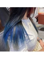 ドット ヘアー ジェム(dot.hair gem) アシンメトリーカラー