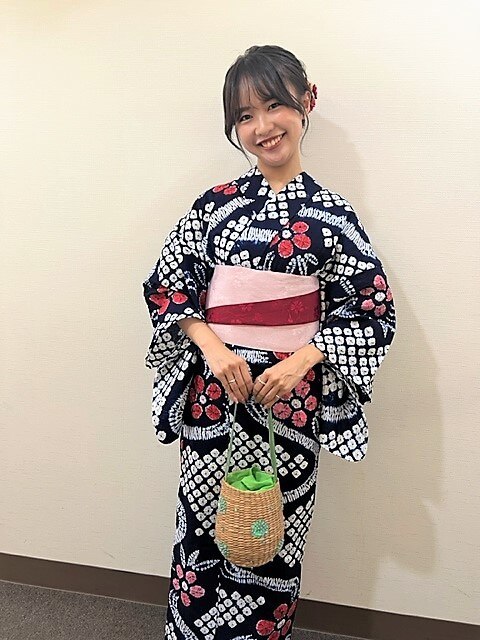 浴衣着付けとヘアセット