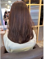 アリスバイアフロート 自由が丘(ALICe by AFLOAT)&nbsp;ワンカール／レイヤーカット／オレンジブラウン