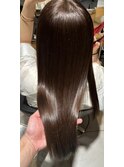 髪質改善ストレート
