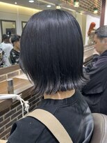 ヘアーアンドメイク ビス(HAIR&MAKE bis) 就活生におすすめ!ブルーブラック♪【唐木彩華】