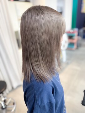 ボックスミコ(Box mico.) 【大人気】　透明感たっぷりグレージュカラー