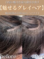 アッシュ 大泉学園店(Ash)&nbsp;魅せるグレイヘア×リュクスグレージュ【Ash大泉学園 横山】