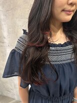 リュミエ ドゥ マッシュ(Lumier de mashu)&nbsp;pink red 裾カラー