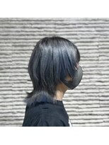 ビスイル 秋葉原店(Vis ill)&nbsp;くびれボブミニウルフ透明感シルバーアッシュグレージュ