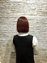 ビス フルール 日暮里店(Vis fleur)&nbsp;丸みボブピンクラベンダー