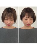 《me’lou》小顔ショート×ナチュラル20代30代40代50代