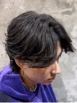 カーニー 上野(kearny) フェザーパーマフェザーショートニュアンスパーマシャドウパーマ