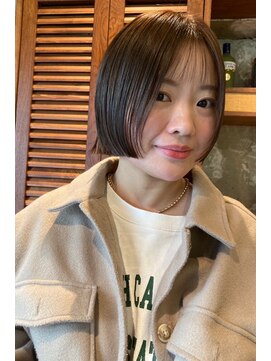 エレ 代々木公園(ere) 切りっぱなしボブ