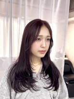 カフネヘアー(Cafune' hair)&nbsp;ボルドーカラー×レイヤーカット